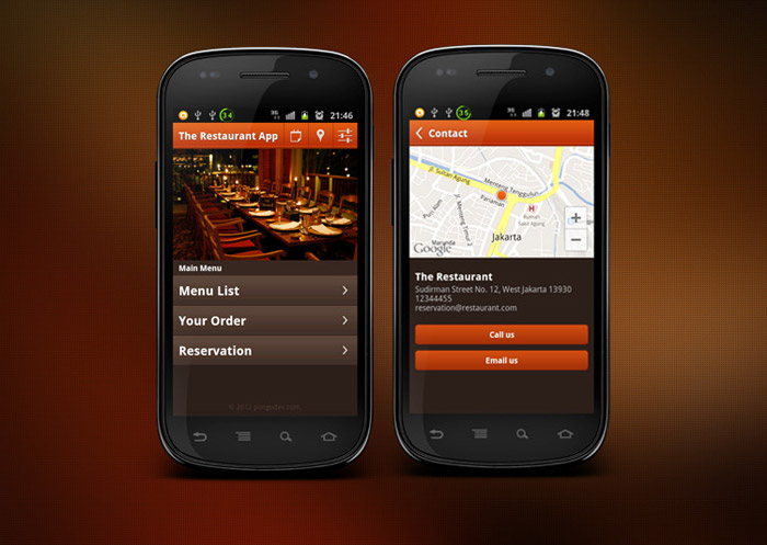 The Restaurant App 