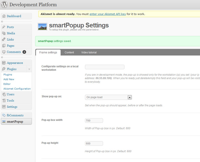 smartPop-Up BOX 