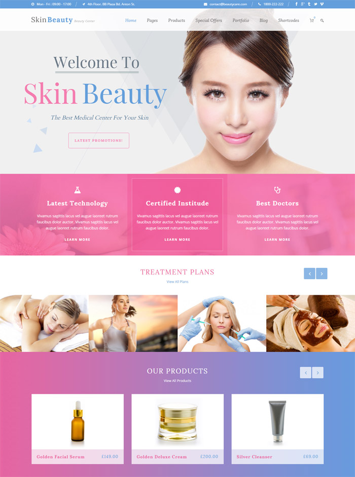 10 + Handpicked WP Theme for Health & Beauty