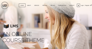 LMS- WordPress Learning management system theme