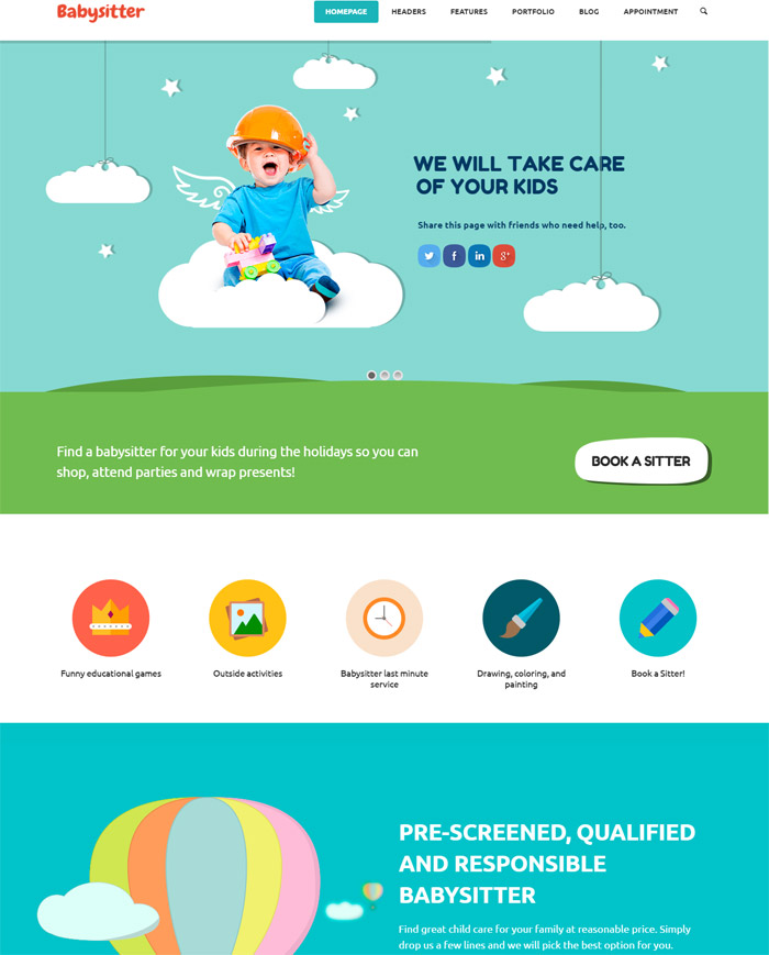 Kids Care | Multi-Purpose Children WordPress Theme
