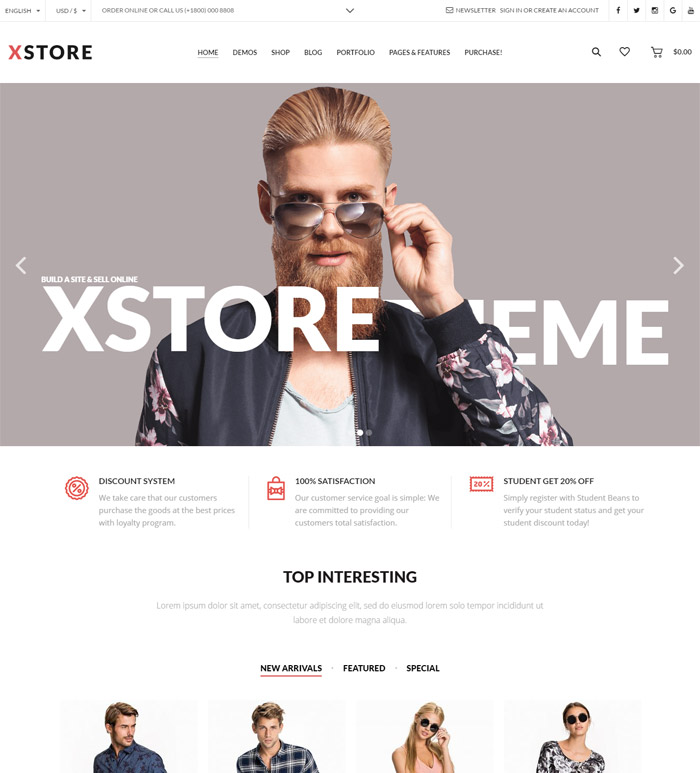 XStore - Responsive WooCommerce Theme