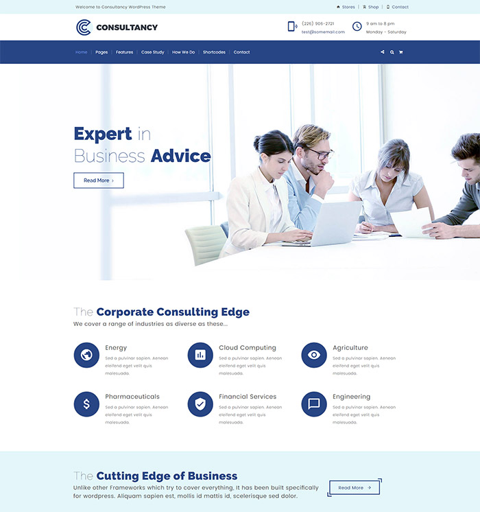 Consultancy | Business Agency Theme