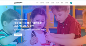 Kids Theme from WordPress for nurseries and day schooling