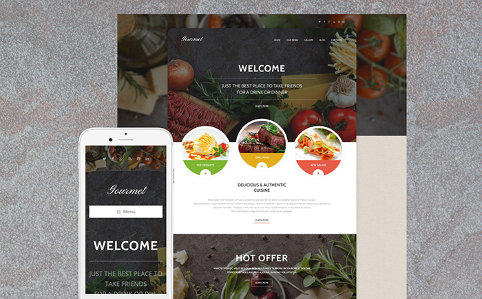Up-to-Date Restaurant Website WordPress Theme with User-Centric Design