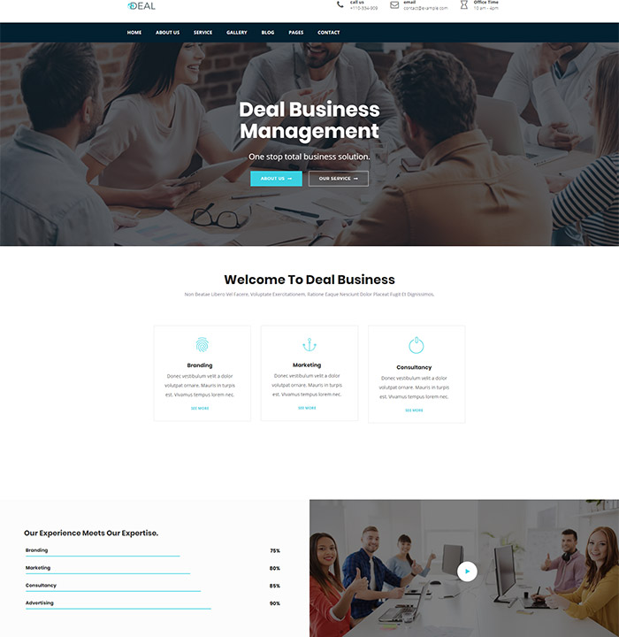 Deal | Consulting & Business WordPress Theme