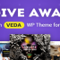 Veda-the magnum opus WordPress theme as a Giveaway