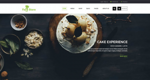 Food theme that helps in building an amazing restaurant website