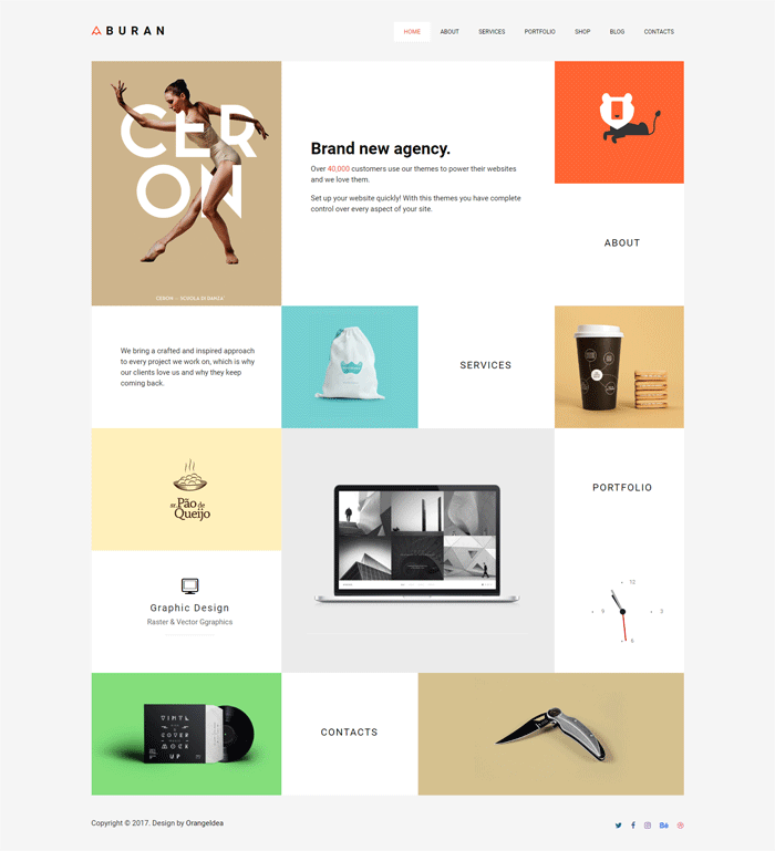 QOON - Creative Portfolio & Agency WordPress Theme