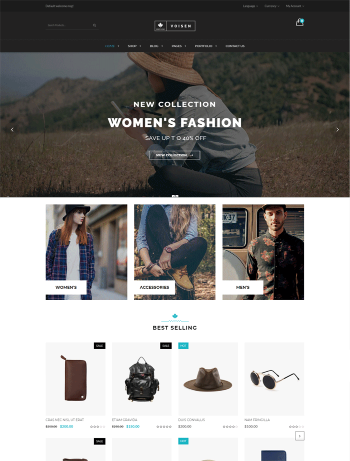 Voisen - WooCommerce Responsive Fashion Theme