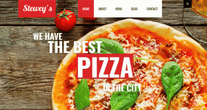 Amazing premium pizza WordPress themes with hot functionality