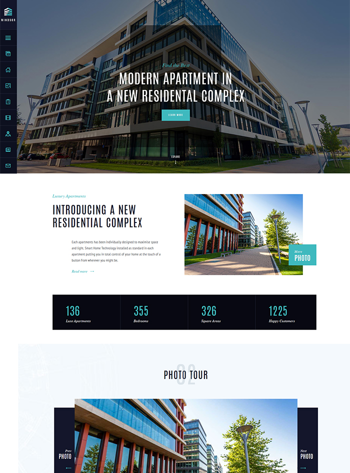 Windsor - Apartment Complex / Single Property Theme 