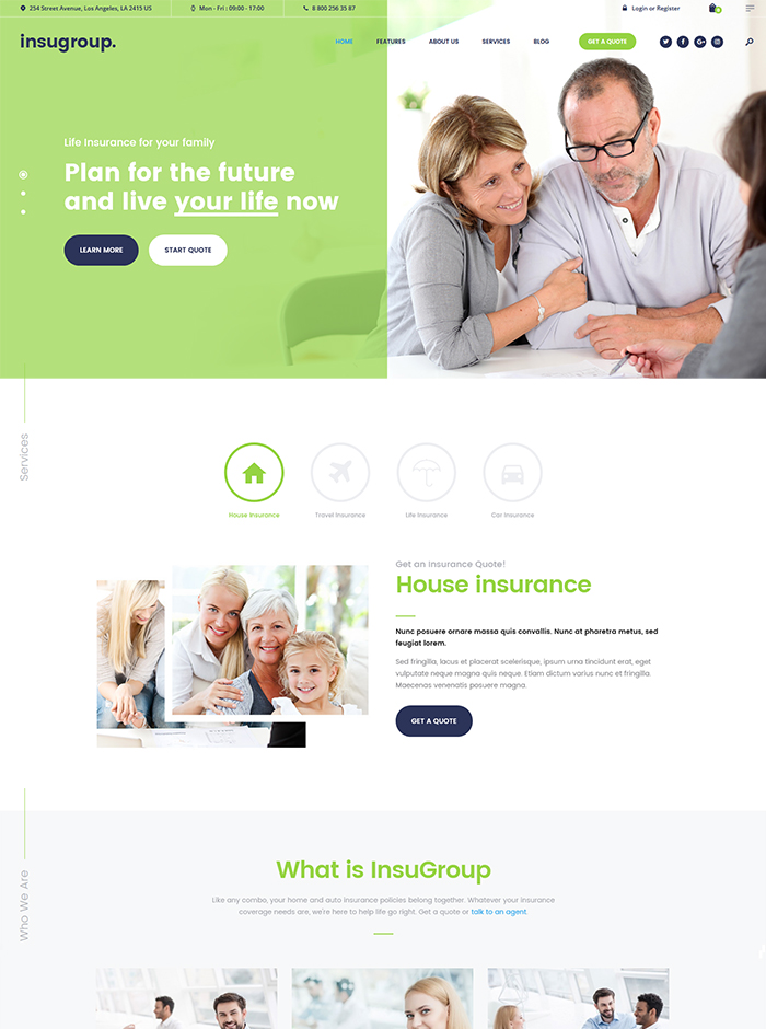 Insugroup | Insurance & Finance Theme 