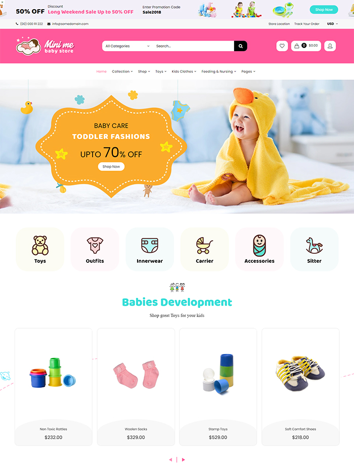 MiniMe - Shopify Kids Store, Baby Shop
