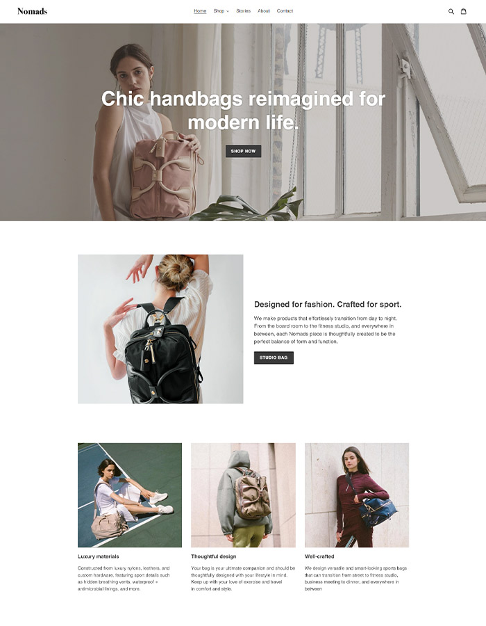 Free Shopify themes template