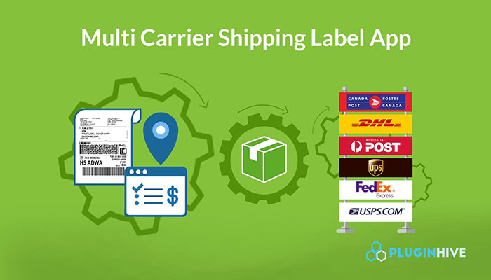 Multi-Carrier Shipping Label App