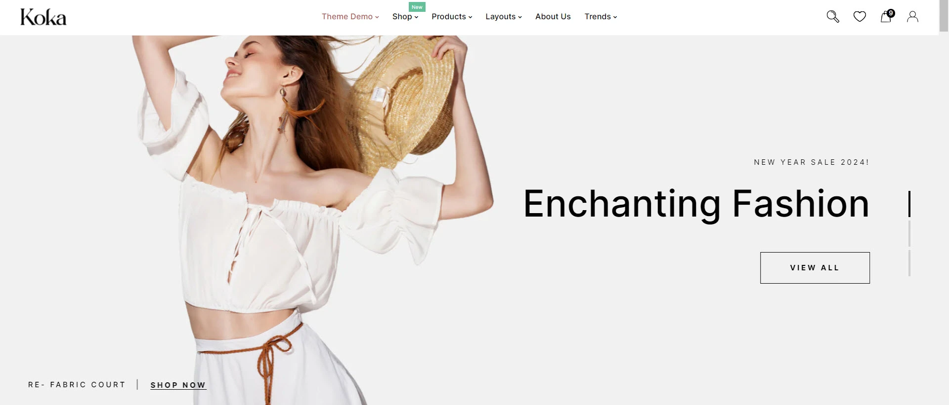 Clothing store shopify theme
